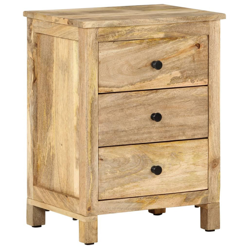 Grassmere Solid Wood Bedside Table