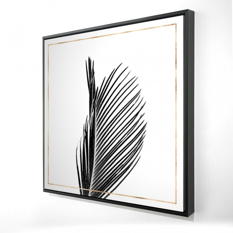 " Areca Palm With Gold Line "