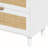 6 Drawer Dresser with Metal Handle and Wood Legs for Hallway-106372691-113915336