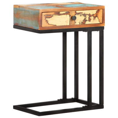 Meagan Side Table with Storage