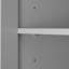 Armoire de rangement double en MDF pour salle de bain et bureau avec tablette réglable - blanc-1604678662-1604678660