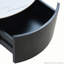 Table basse ronde et mobile avec roulettes