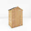 Mercia 3 x 4ft Overlap Apex Windowless Shed-175054234