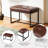 Buren Iron Accent Stool-893533453