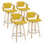 Tabouret de comptoir pivotant 25,78 po Tonnya-1133410745-1116411964