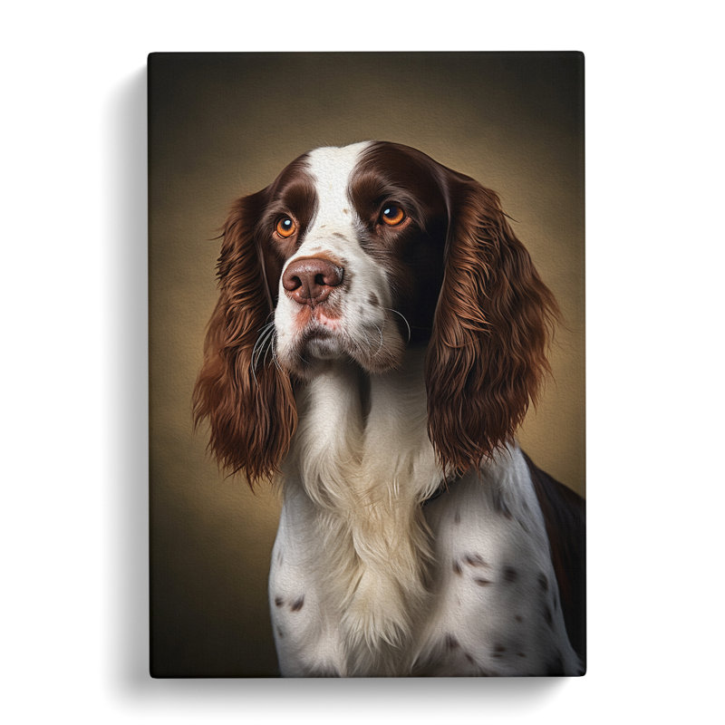 English Springer Spaniel Classicism - Single Picture Frame Print