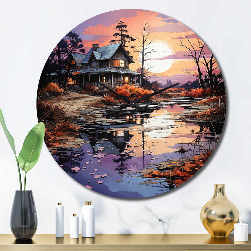 Charae - Horloge murale campagne, Grand