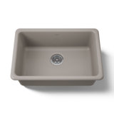 IronTones® Kohler 27" L x 18.75" W Dual Mount Kitchen Sink