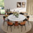 Round Conlon Dining Table With Lazy Susan-2055725255-2055725253