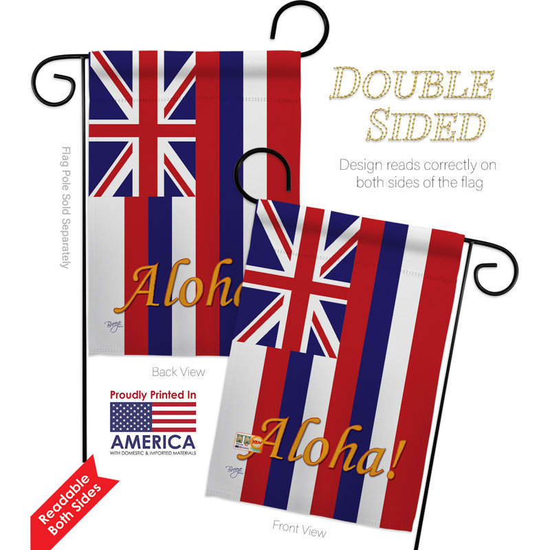Ensemble de 2 côtés 7 pi 1 pi 1 pi 1 pi x 1 po hawaii americana statements à l’impression