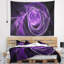Tapisserie peluche boule violette Abstract-28503690