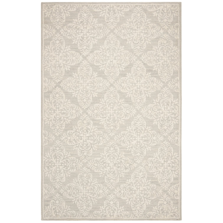 Roselyn Hand Tufted Wool Geometric Rug