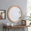 Miroir mural encadré en bois-115875472-115875473