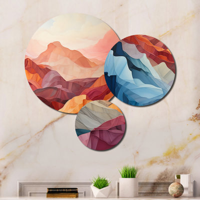 Abstract Wall Decor on Metal