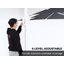Parasol carré en polyester blanc 10 pi x 10 pi Ronav-328065087-270182934