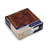 Pimpernel Walnut Burlap Coasters 4"X 4"