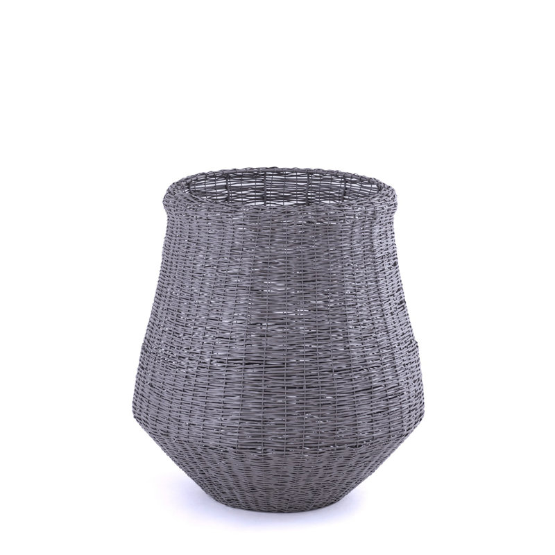 Iron Gray Flower Pot