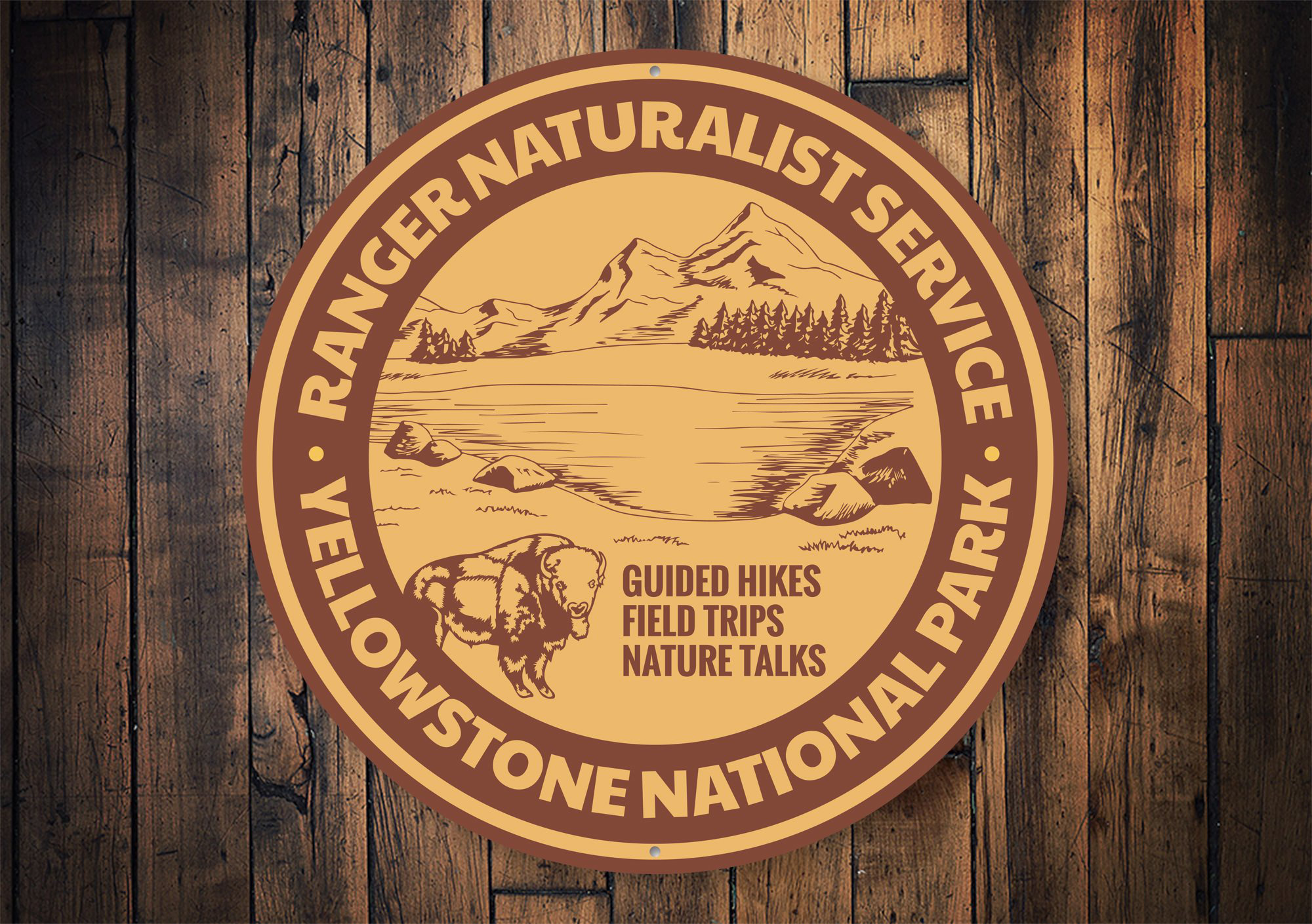 Metal Ranger Sign Lizton Sign Shop, Inc Ranger Service Aluminum Aluminum Sign | Wayfair