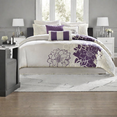 Ensembles de literie en coton de qualité supérieure simple TG, confort floral moderne pour la maison