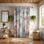 Rideau de douche standard 1 pièce Butterfly Splash Flight-861375543