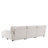 Modern Chenille Couch Sofa Sectional with Extra-Wide Seat Cushion-1599840535
