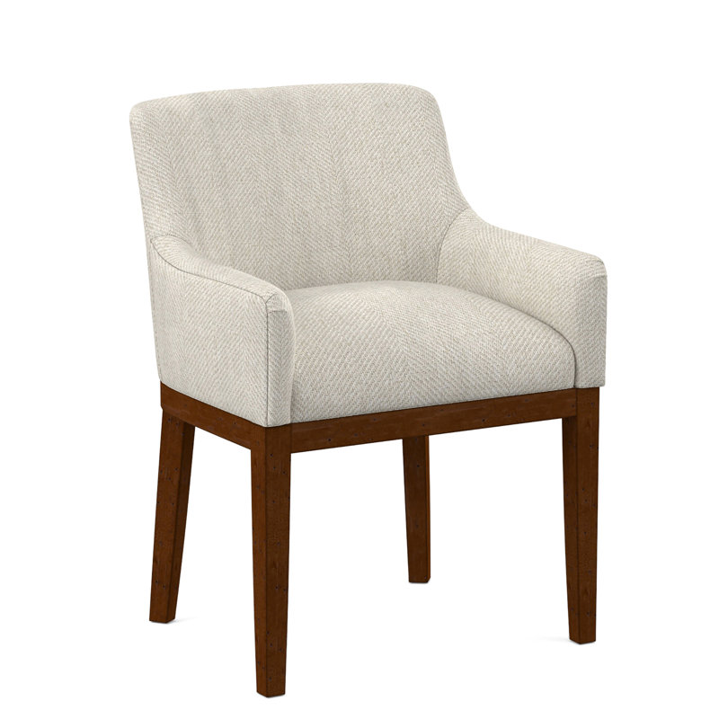 Upholstered Arm Chair, 61363-89, Espresso
