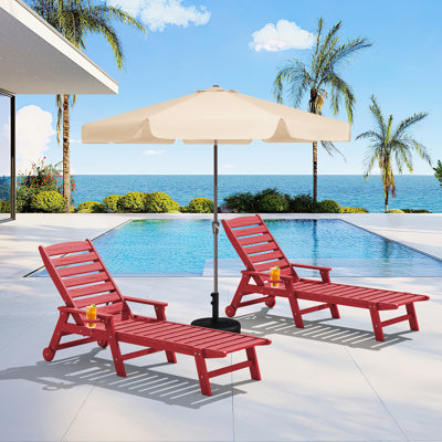 Swann Outdoor Chaise Lounge