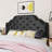 Modern Queen & Full Sized Headboard - Upholstered In Velvet With Button Stitch And Delicate Nailhead Border, Assembly Required Contemporary Diamond Pattern Accents, Needed-2006985791