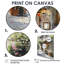 Impression d'art mural blanc - Boutiques et magasins-898851960-898851965