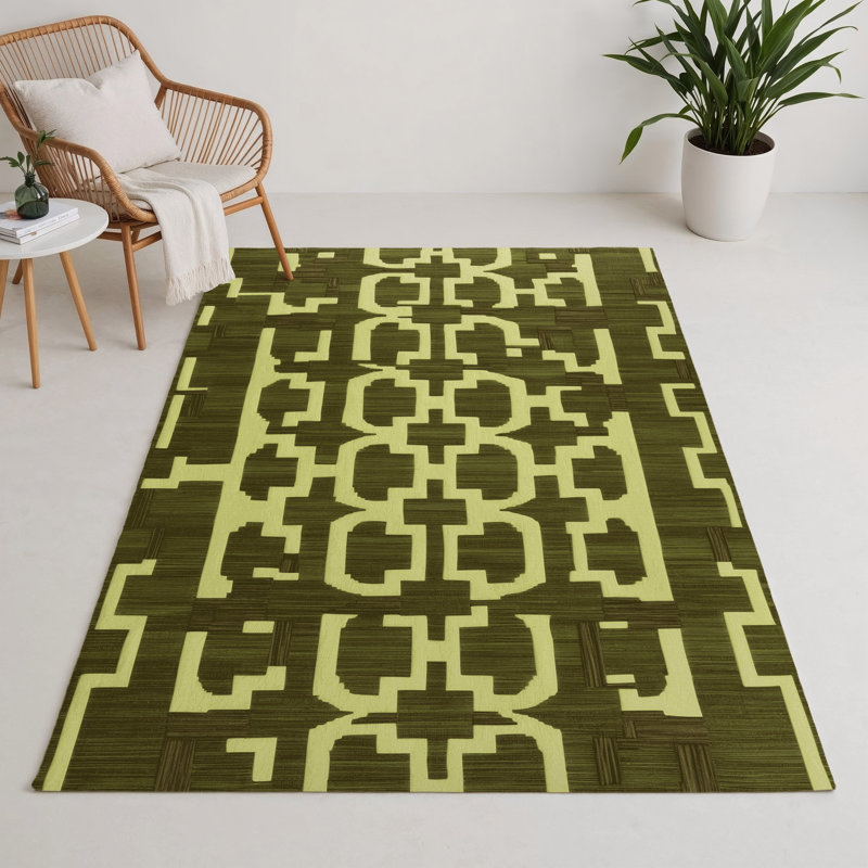 Tapis vert intérieur et extérieur Trellis, Rectangle 9 pi x 12 pi