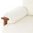 Mid-Century Accent Chair With Solid Wood Frame And Removable Cushions-1094629338