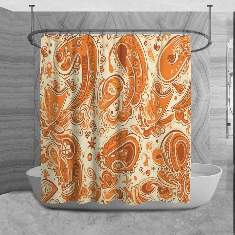 Rideau de douche Horth, H 73 po x l 70 po