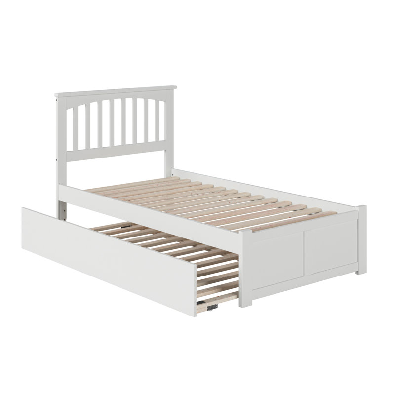 Bouldin Kids with Trundle, White, Twin