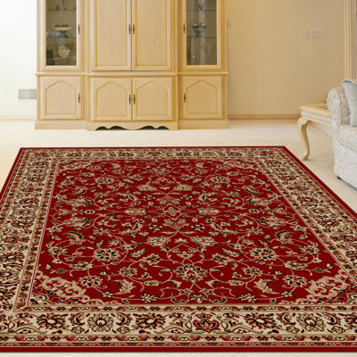 Tapis oriental rouge / brun Weisgerber