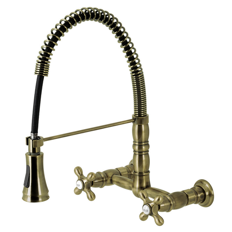 Robinet rétractable Gourmetier Heritage, Laiton antique