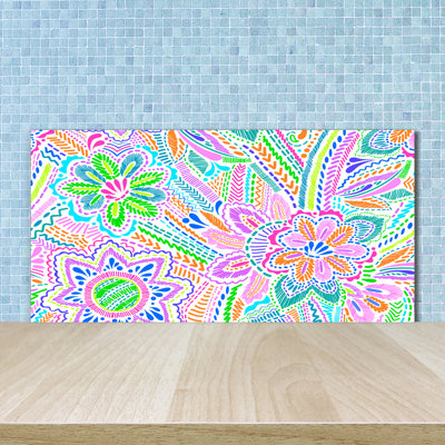 50 cm. W x 100 cm. L Peel and Stick