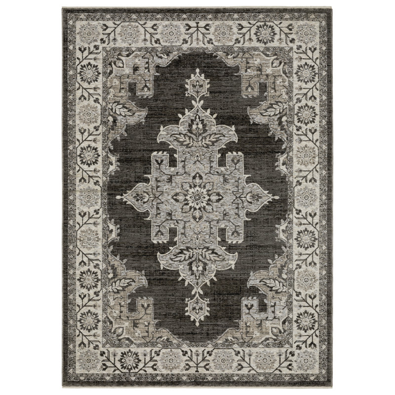 Epichio Oriental Indoor Rug, Rectangle 9'10" x 12'11"