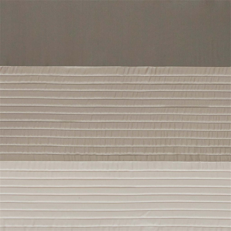 Panneau de rideau simple obscurcissant Ashey, Brun