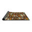 Tapis brun / beige / orange Power Loom-955521872