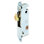 3-11/16 in., Steel, Mortise Lock, Vertical Keyway, Square Faceplate (Single Pack)