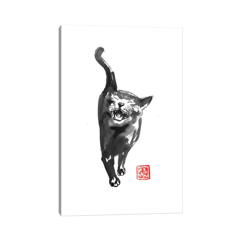 Wanna Go Outside by Péchane - Print on Canvas, Wrapped Canvas, 101.6 cm H x 66.04 cm W x 3.175 cm D