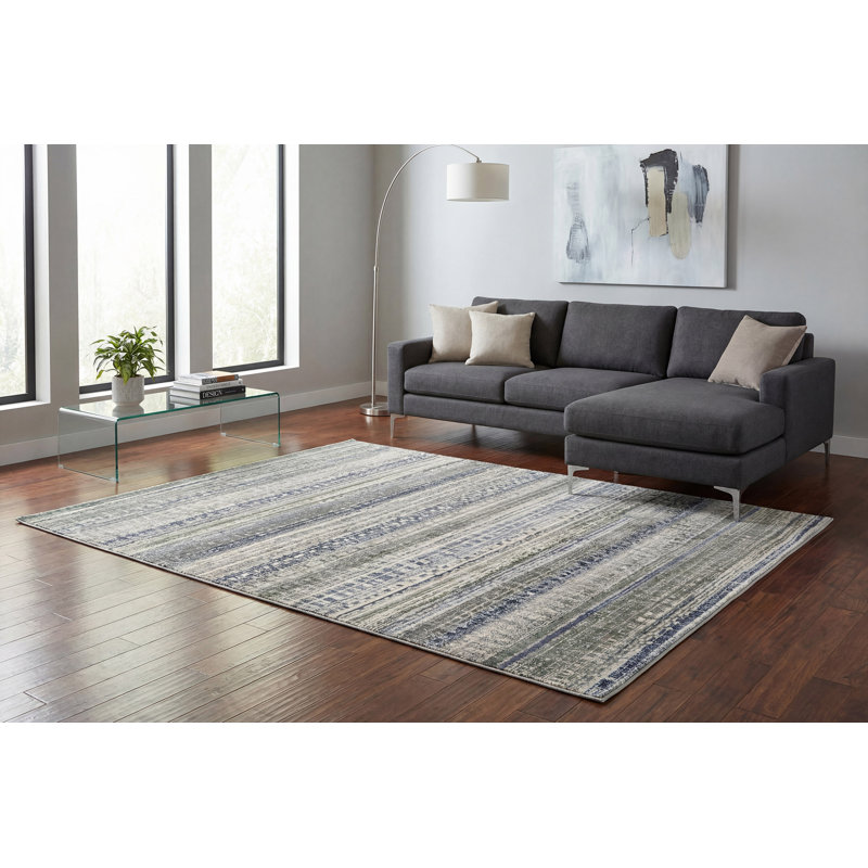Tapis gris Archibald, Rectangle 7 pi 10 po x 10 pi 10 po