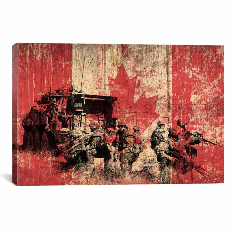 Impression sur toile, H 12 po x l 18 po x P 1,5 po