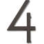 Modern Avalon 4-1/2" H Floating Mount House Number-9510940-9510930