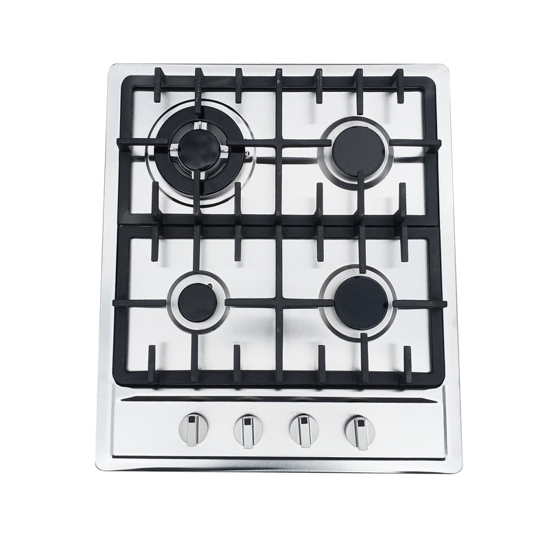 Thermocouple Protection 25.2" Stainless Steel Gas Cooktop with 4 Burners