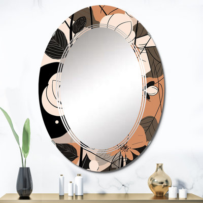 Ardenne - Miroir mural moderne ovale