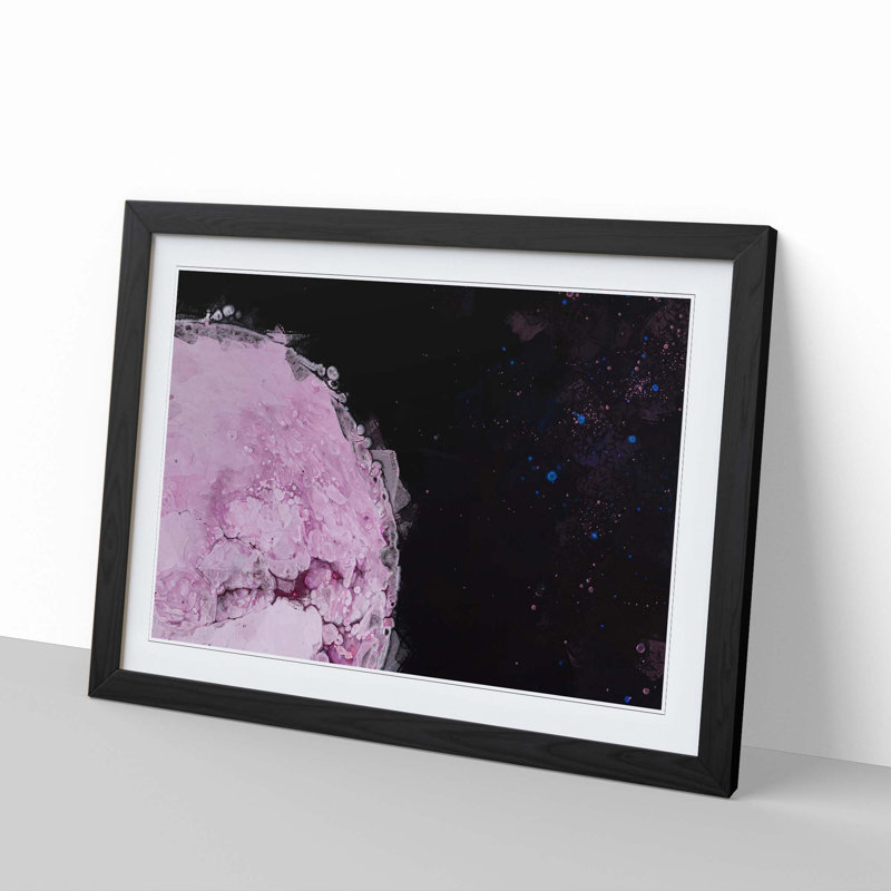 Stars of Life - Picture Frame Painting Print, 62cm H x 87cm W x 2cm D, Black Framed