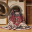 Tapis brun lavable à la machine-1972227598