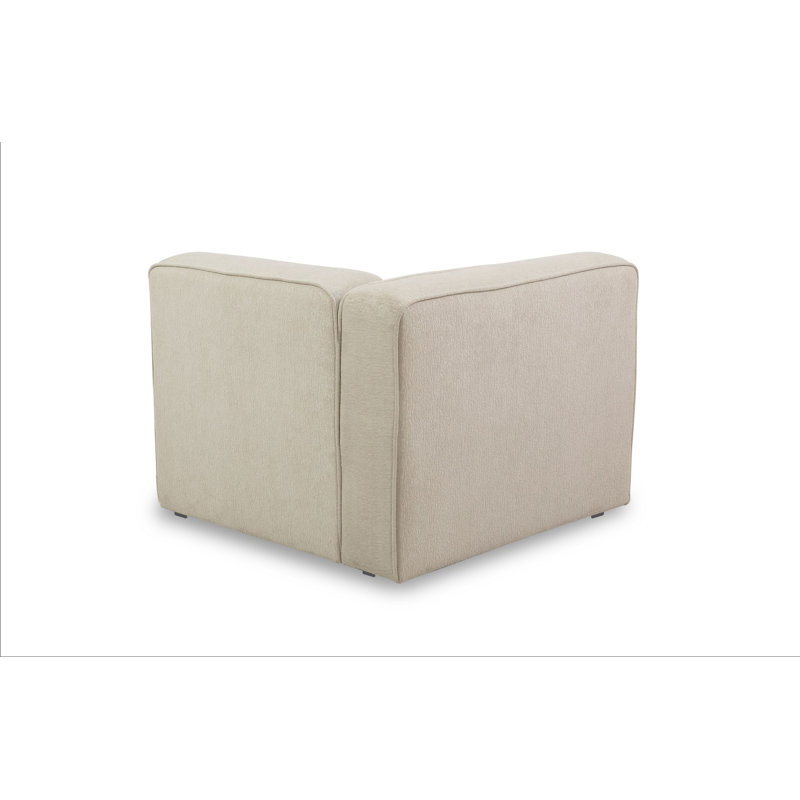 Allinson Upholstered Accent Chair, Cream