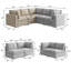 Méridienne moderne de 53 pouces avec coussin enveloppant, minimaliste moderne-133258998